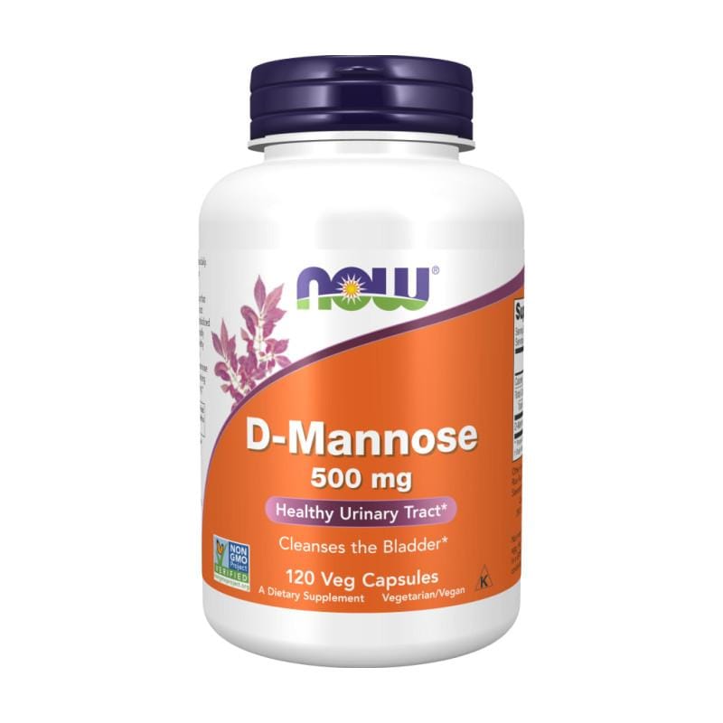 D-Mannose NOW, 500 mg (120 Kapseln)