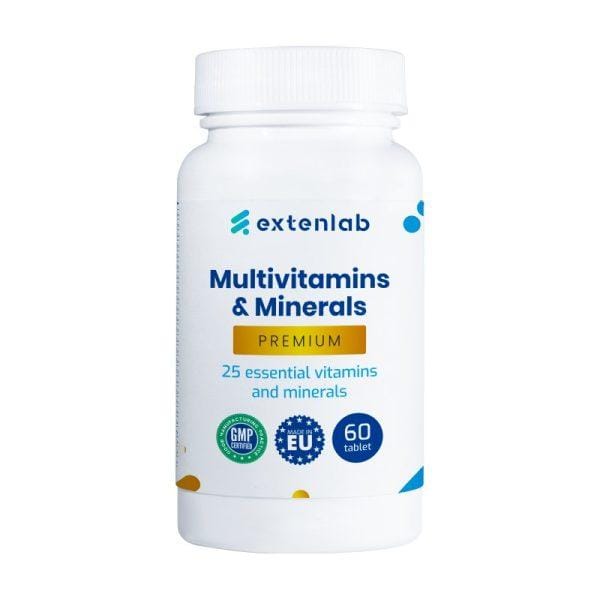 Multivitamine und Mineralien PREMIUM Extenlab (60 Tabletten)