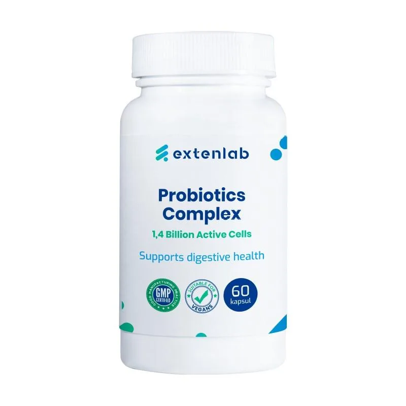 Probiotika Extenlab, 1,4 Milliarden aktive Kulturen (60 Kapseln)