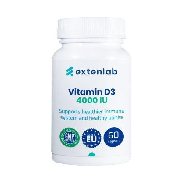 Vitamin D3 4000 IE EXTRA STARK Extenlab (60 Kapseln)