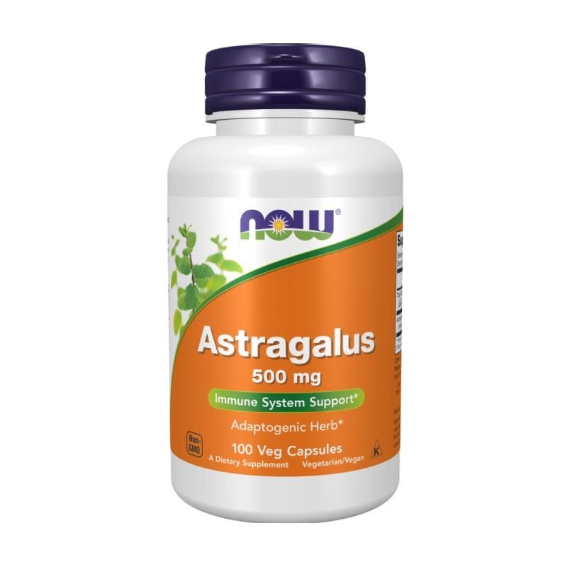 Astragalus NOW, 500 mg (100 Kapseln)