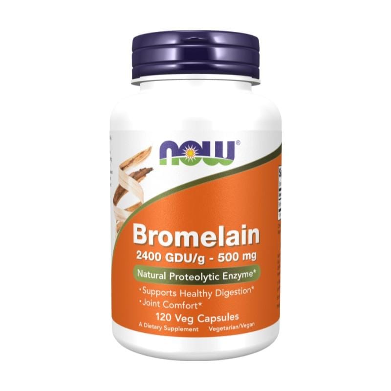 Bromelain NOW, 500 mg (120 Kapseln)