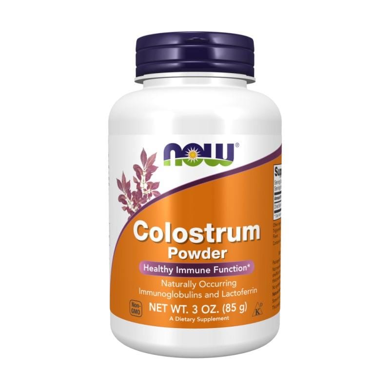 Kolostrum in Pulverform NOW (85 g)