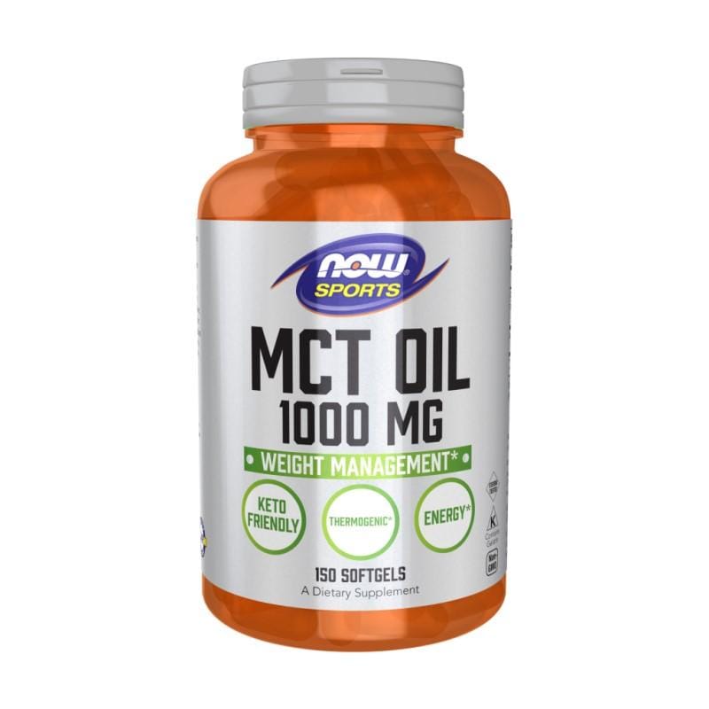 MCT-Öl NOW, 1000 mg (150 Weichkapseln)