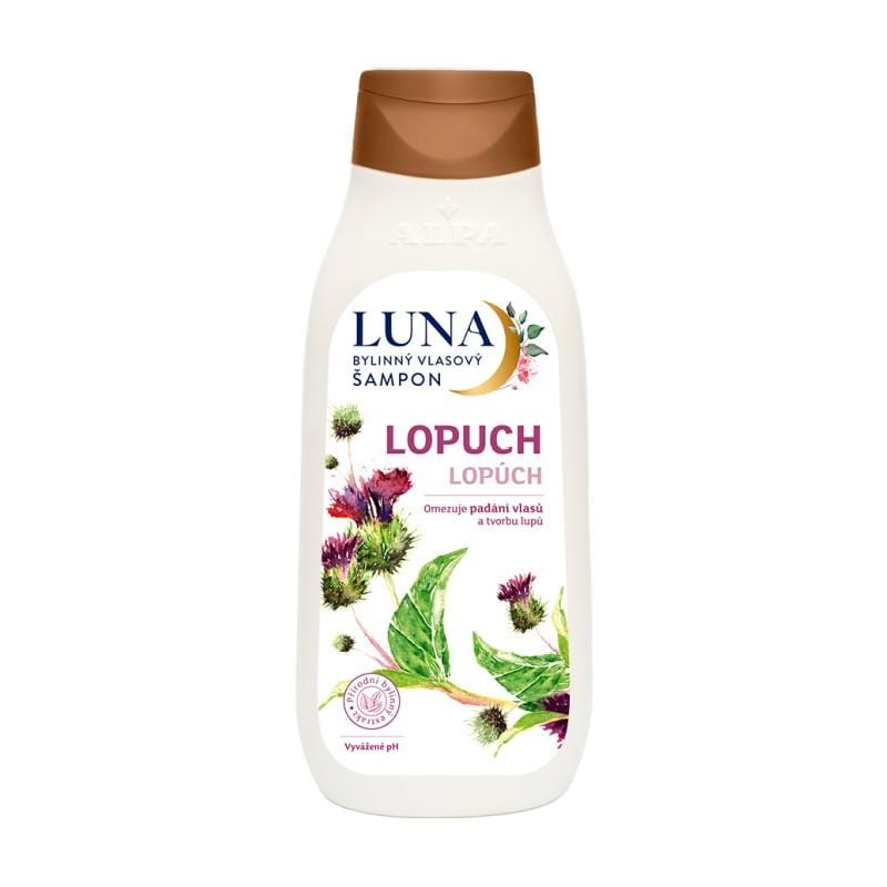 Klettenwurzel-Shampoo gegen Haarausfall LUNA Alpa (430 ml)
