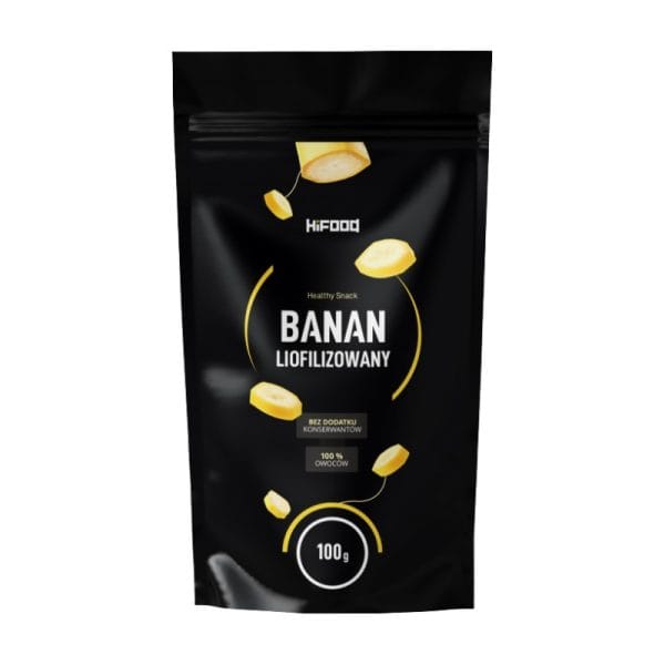 Bananenscheiben – gefriergetrocknet HiFOOD (100 g)