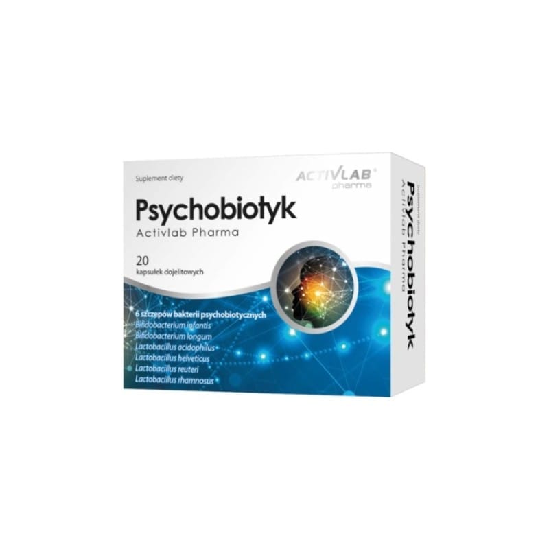Psychobiotyk für Darm und Stimmung Activlab Pharma (20 Kapseln)