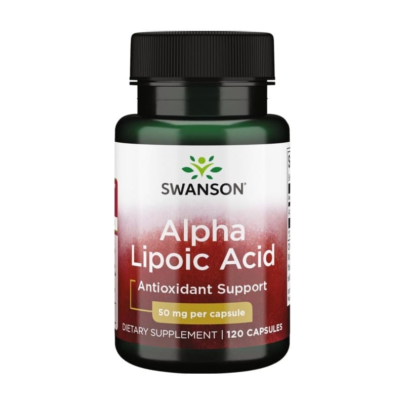 Alpha-Liponsäure Swanson, 50 mg (120 Kapseln)