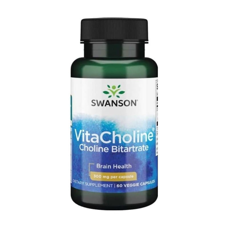 VitaCholine Swanson, 300 mg (60 Kapseln)