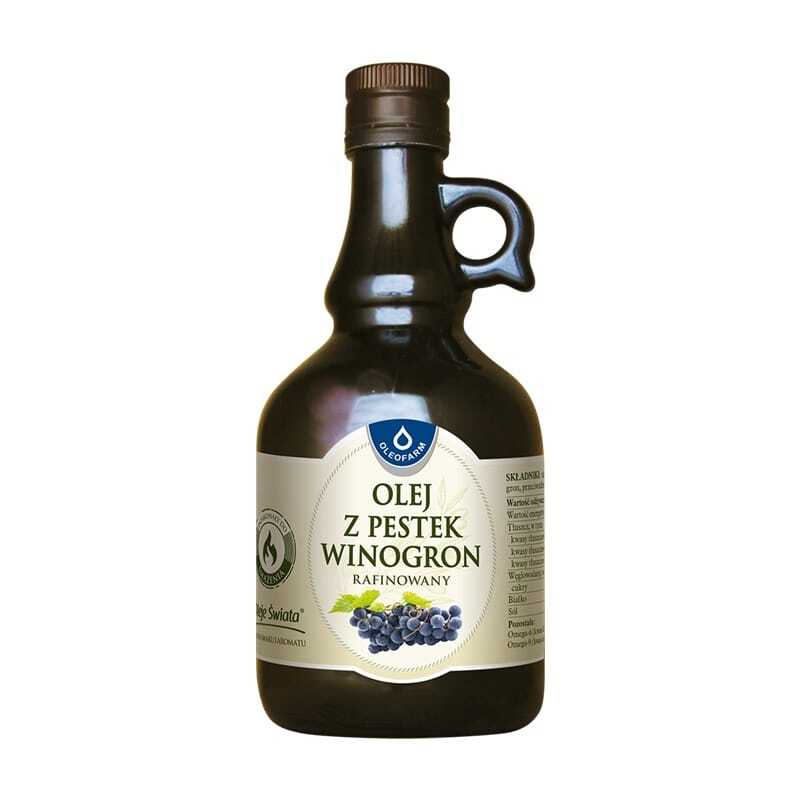 Traubenkernöl, raffiniert Oleofarm (500 ml)