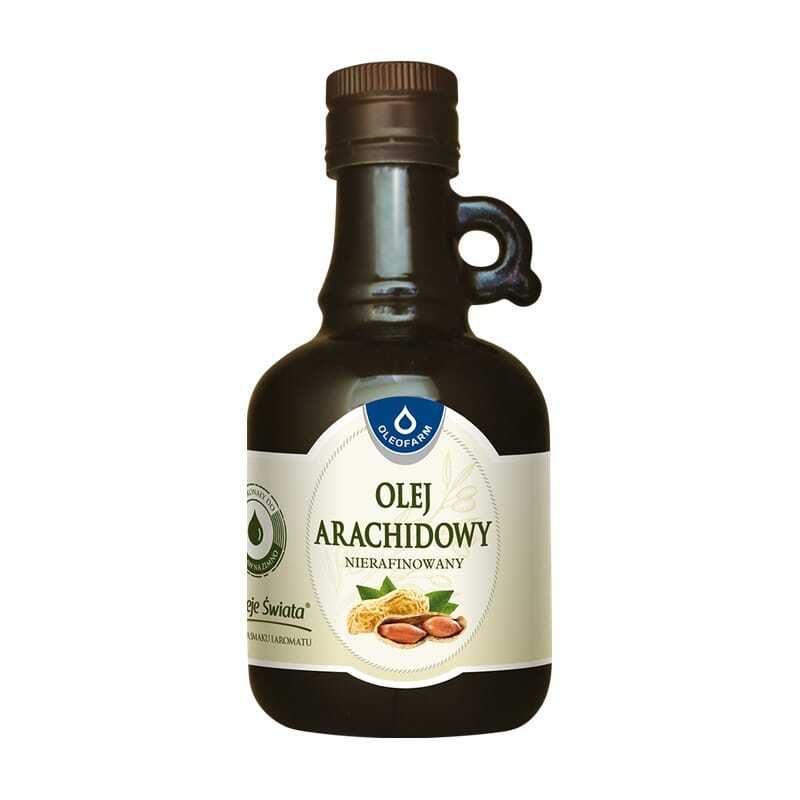 Unraffiniertes Erdnussöl Oleofarm (250 ml)