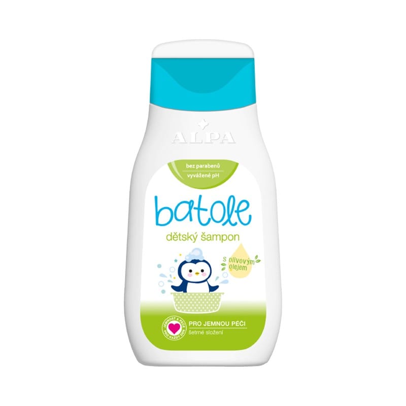 Kindershampoo mit Olivenöl Batole Alpa (200 ml)