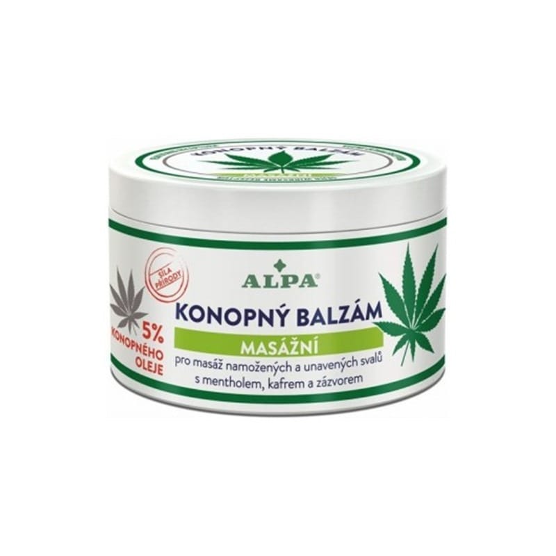 Hanf-Balsam – Massagebalsam Alpa (250 ml)