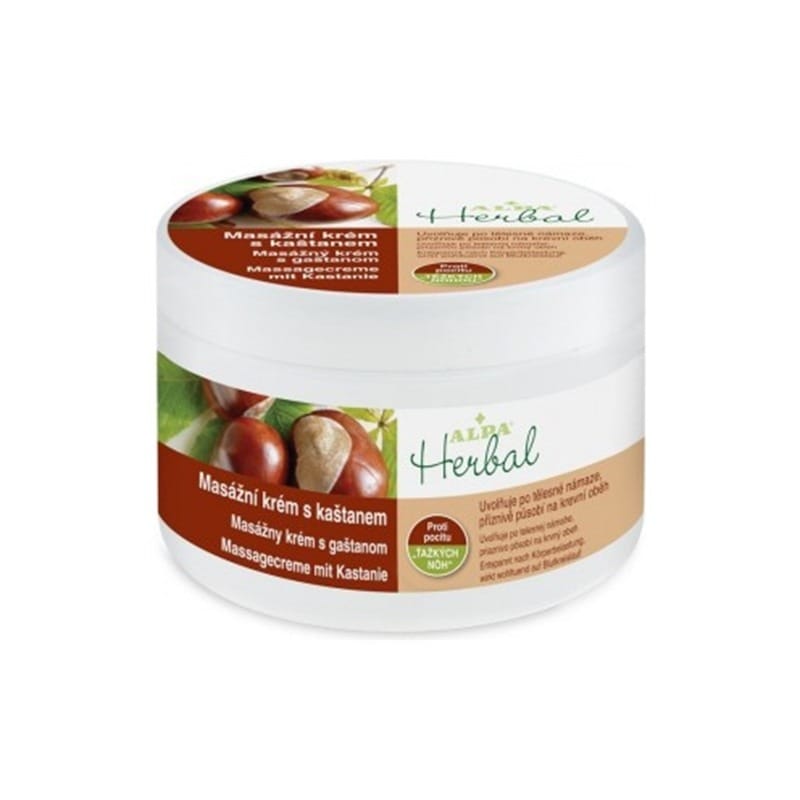 Massagecreme mit Rosskastanie Alpa (250 ml)