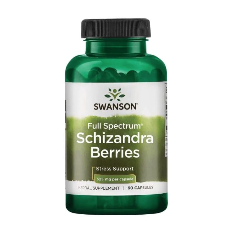 Schisandra Swanson, 525 mg (90 Kapseln)