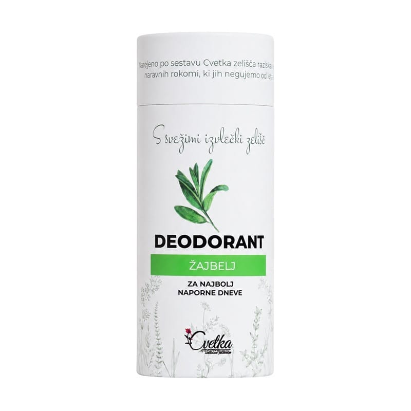 Bio-Kräuterdeodorant Salbei für Sportler Cvetka (50 ml)