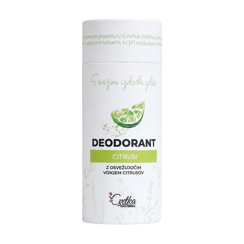 Bio-Kräuterdeodorant Zitrus Cvetka (50 ml)