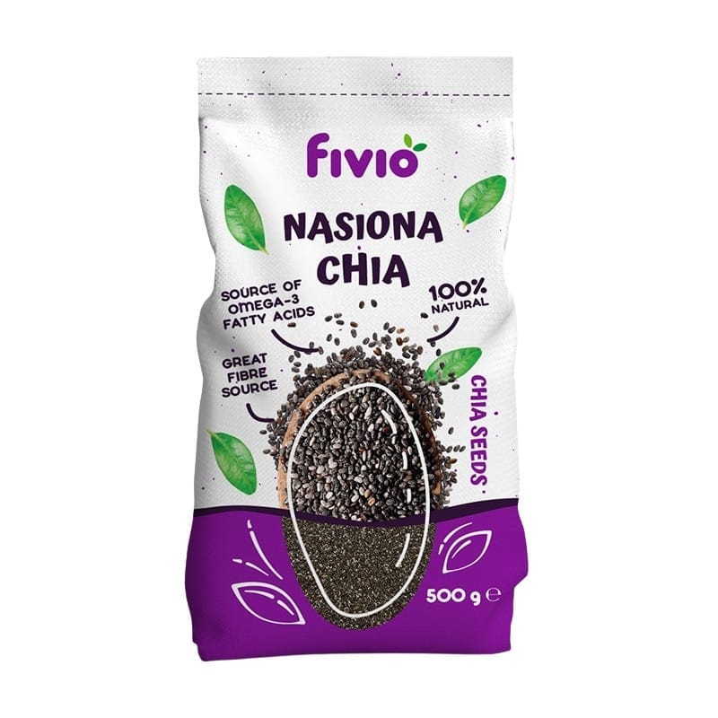 Chiasamen - 100 % natürlich Fivio (500 g)