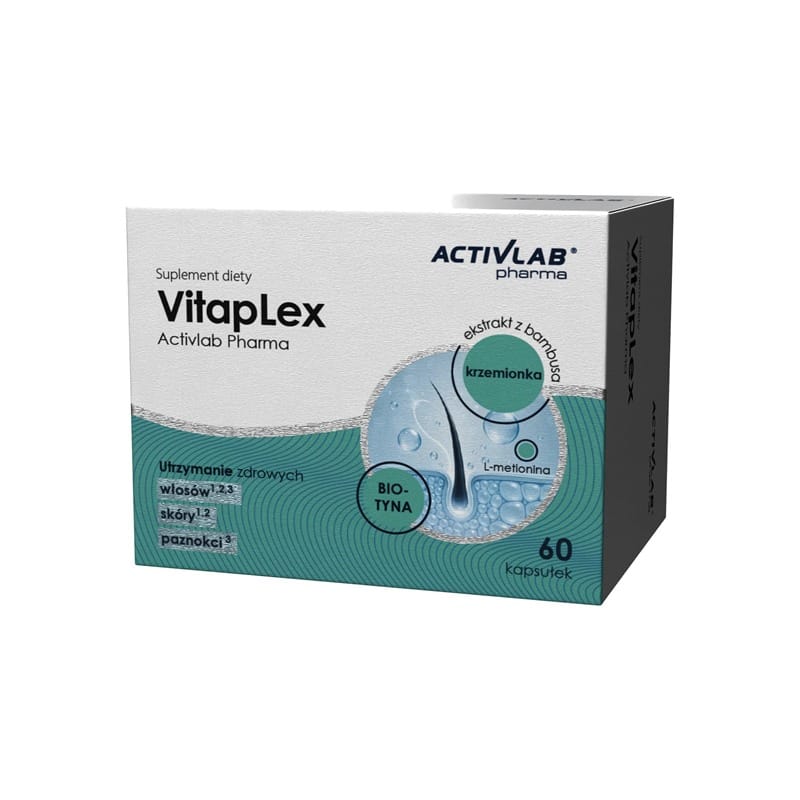 Komplex für Haare, Haut und Nägel – Vitaplex Activlab Pharma (60 Kapseln)