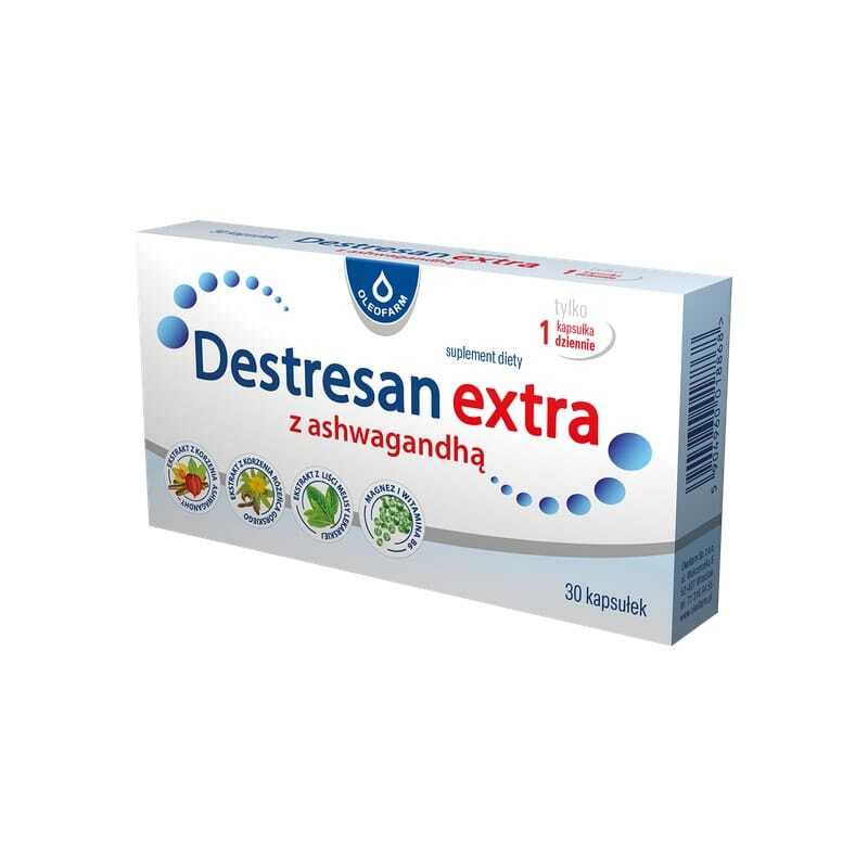 Antistress-Komplex Destresan Max Oleofarm (30 Kapseln)