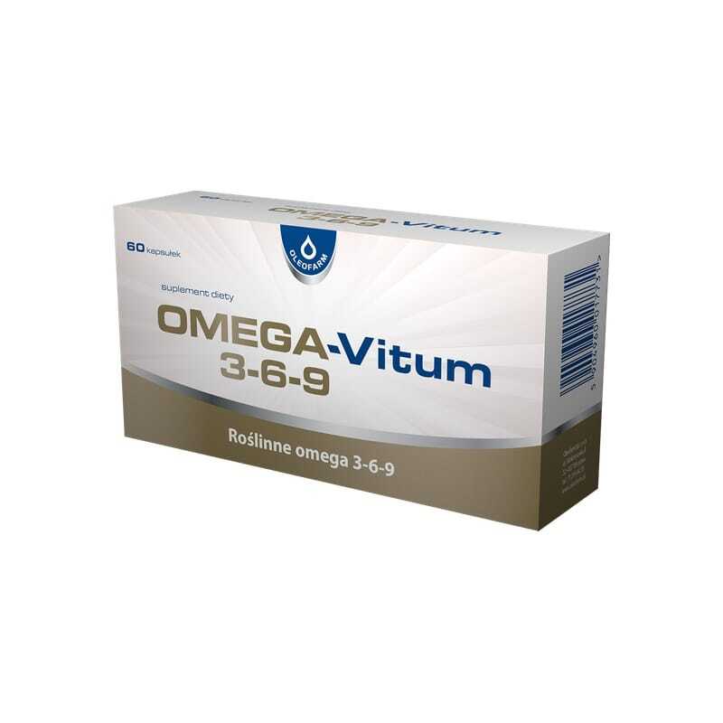 Omega-Vitum 3-6-9 mit Vitamin E Oleofarm (60 Kapseln)