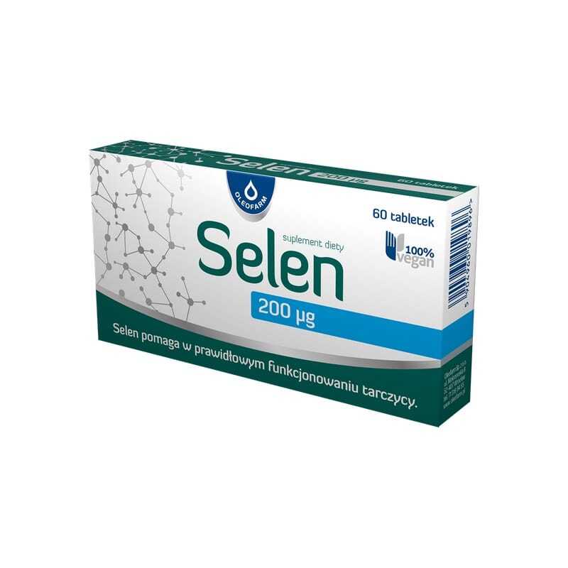Selen Oleofarm, 200 µg (60 Tabletten)