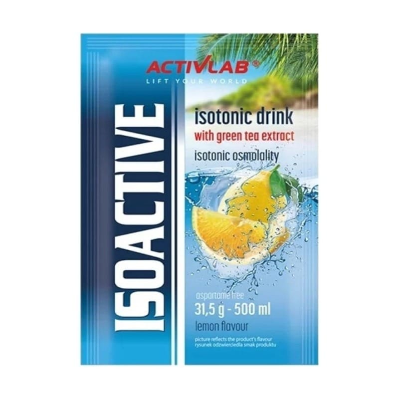 Isotonik-Pulver Isoactive Activlab, Zitrone (31,5 g)