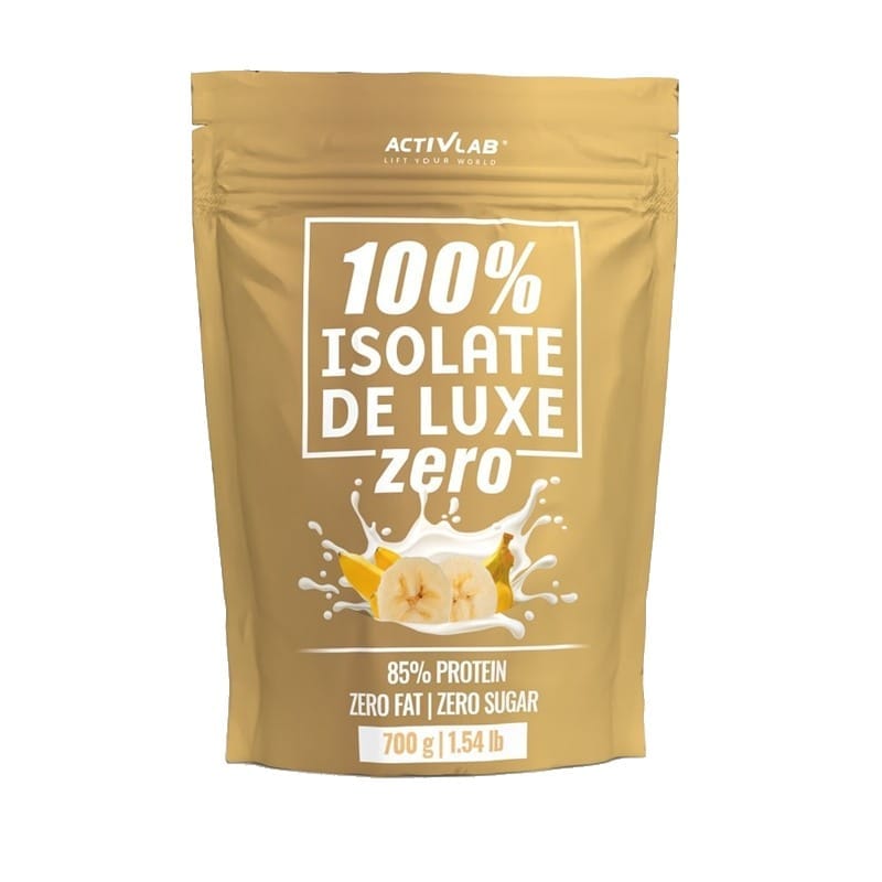 100% Isolate De Luxe Protein mit Bananengeschmack Activlab (700 g)