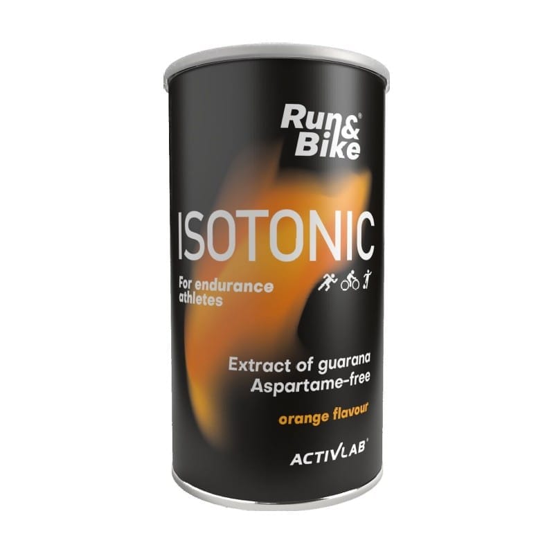 Isotonisches Getränkepulver Run&Bike Activlab, Orangengeschmack (475 g)