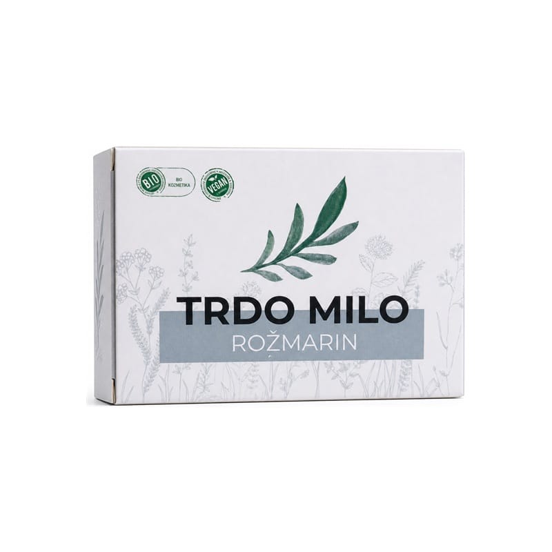 Bio-Hartseife mit Rosmarin Cvetka (100 g)