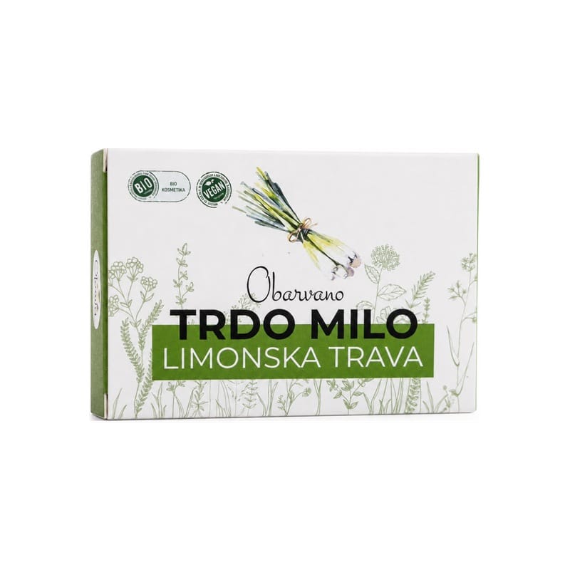 Bio-Festseife mit Zitronengras Cvetka (100 g)