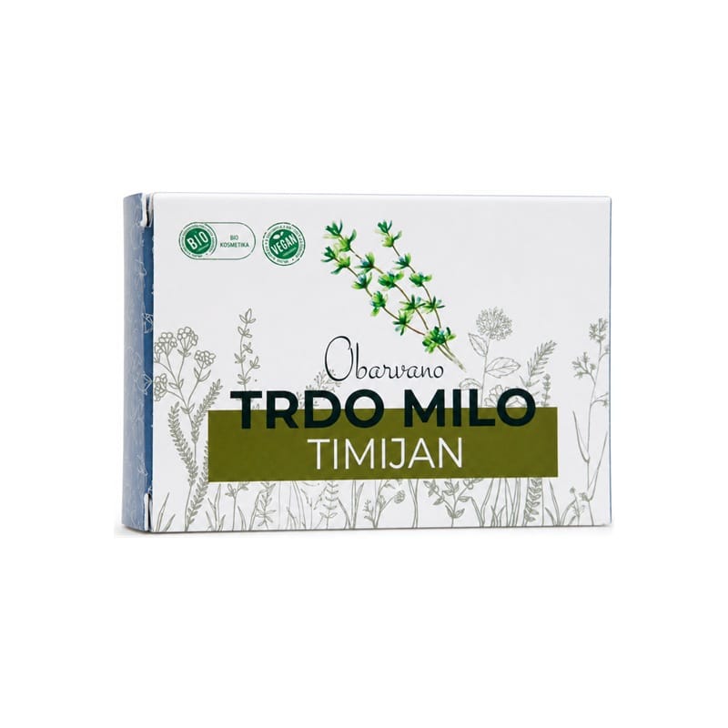 Bio-Feste Seife mit Thymian Cvetka (100 g)
