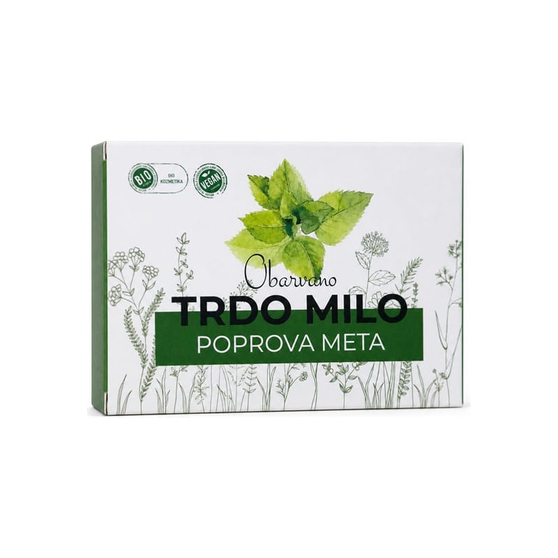 Bio-Festseife mit Minze Cvetka (100 g)