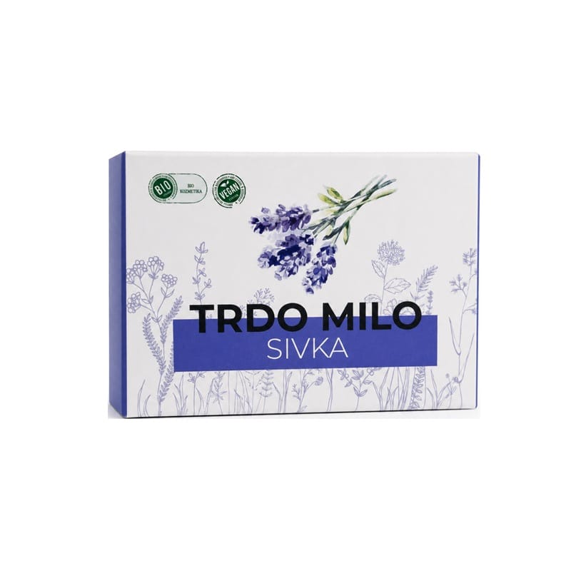 Bio-Hartseife mit Lavendel Cvetka (100 g)