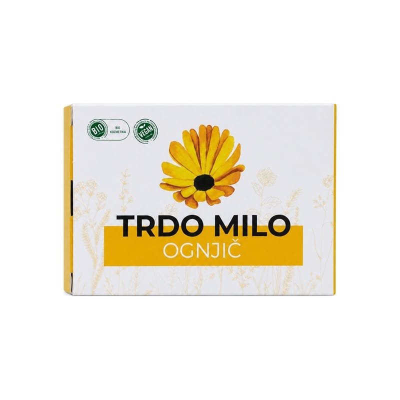 Bio-Hartseife mit Ringelblume Cvetka (100 g)