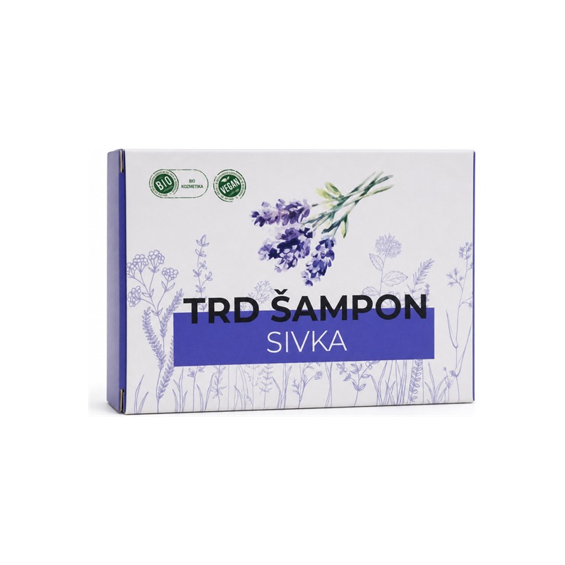 Bio festes Shampoo mit Lavendel Cvetka (100 g)