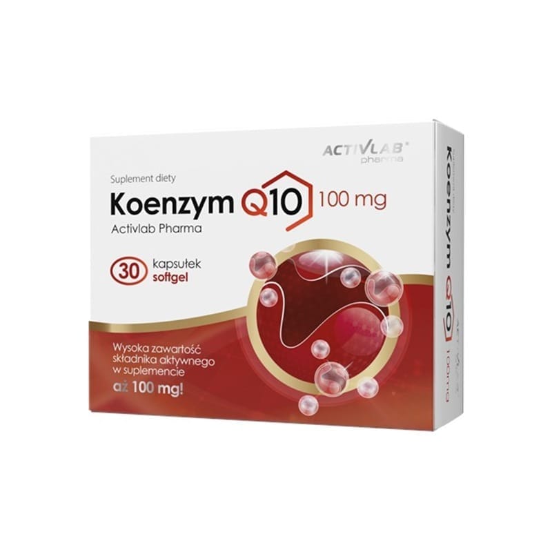Coenzym Q10 Activlab Pharma, 100 mg (30 Weichkapseln)