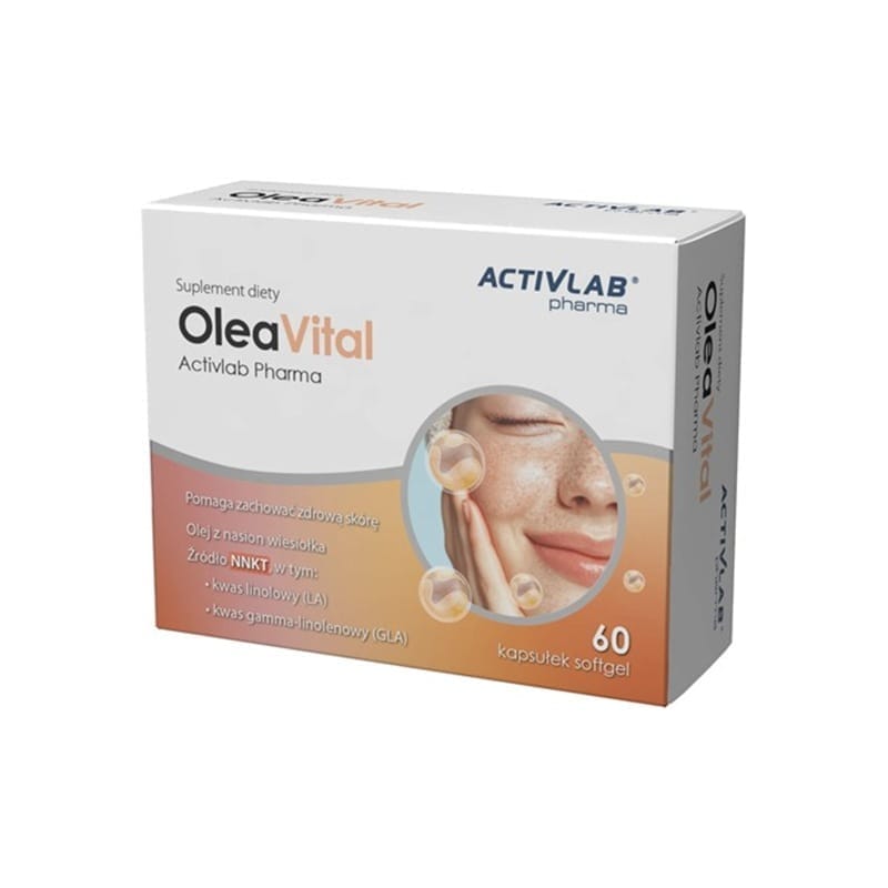 Nachtkerzenöl OleaVital Activlab Pharma, 510 mg (60 Weichkapseln)