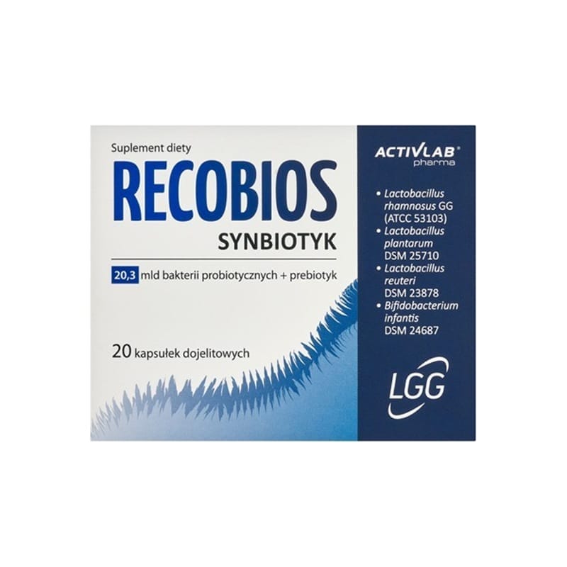 Synbiotikum RecoBIOS Activlab Pharma (20 Kapseln)