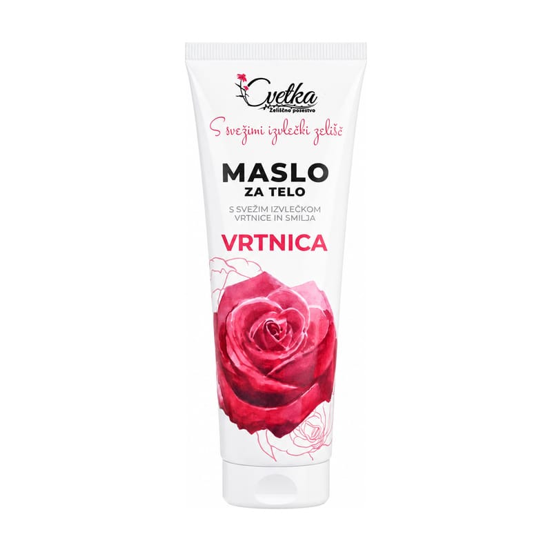 Körperbutter Rose Cvetka (125 ml)