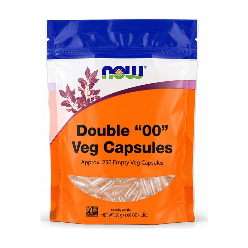 Leere vegane Kapseln Größe 00 NOW (250 Kapseln)