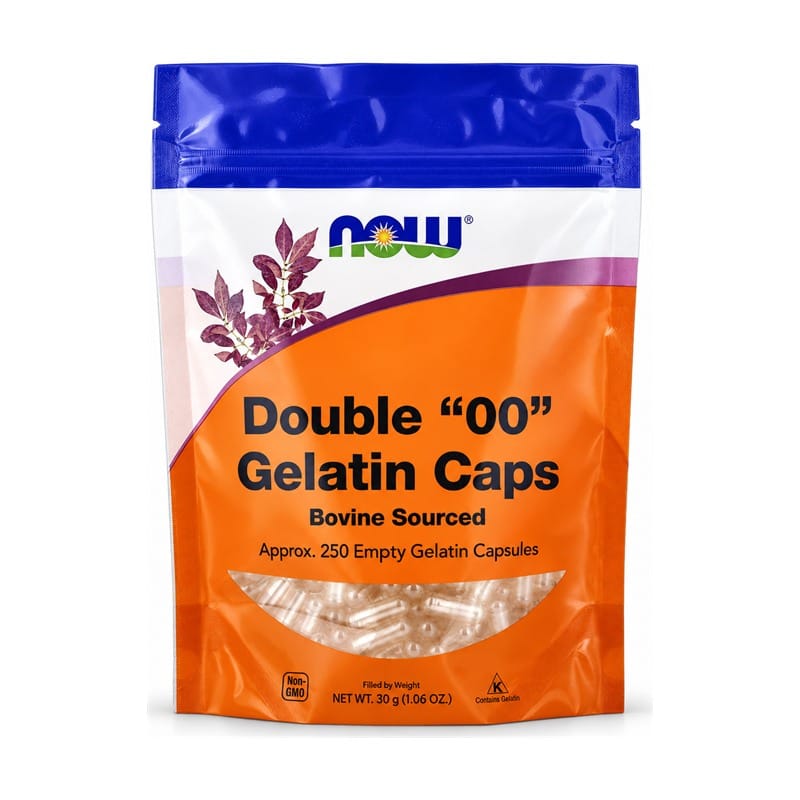 Leere Gelatinekapseln Größe 00 NOW (250 Kapseln)
