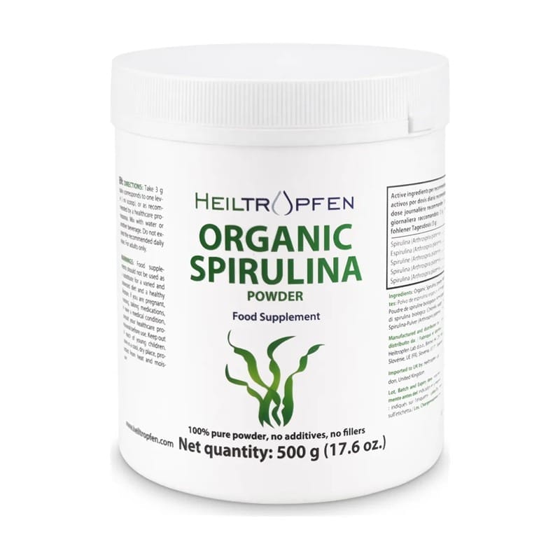 Bio-Spirulina in Pulverform Heiltropfen (500 g)