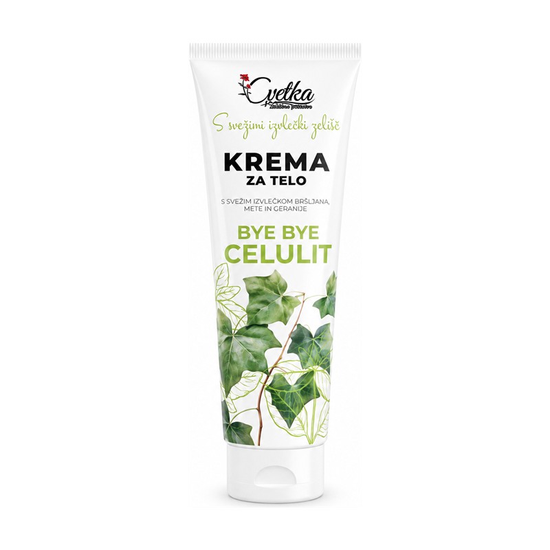 Kräuter-Körpercreme Bye-bye Cellulite Cvetka (125 ml)