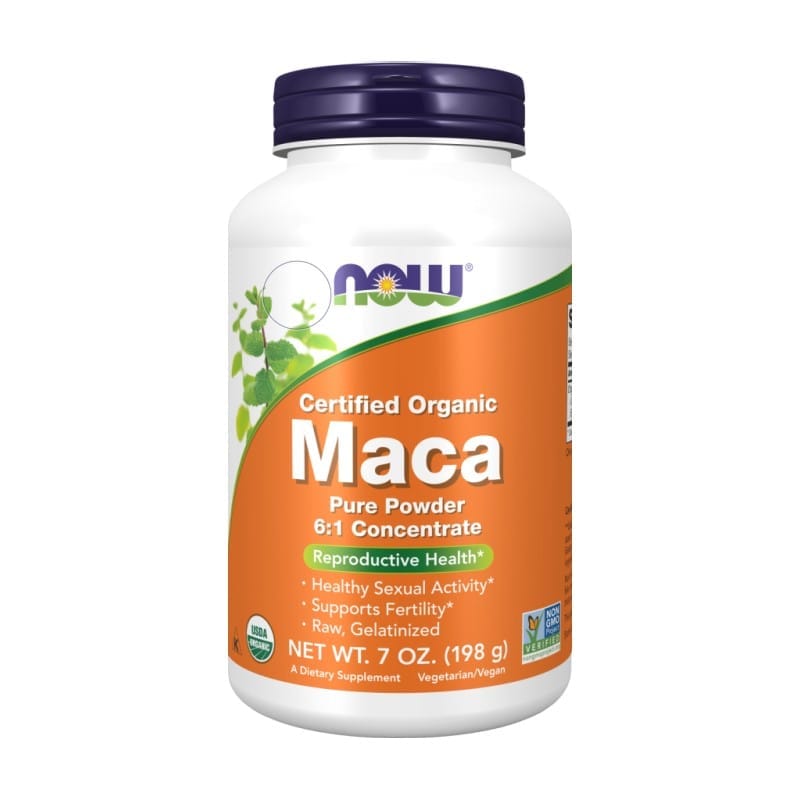 Bio-Maca-Pulver NOW (198 g)